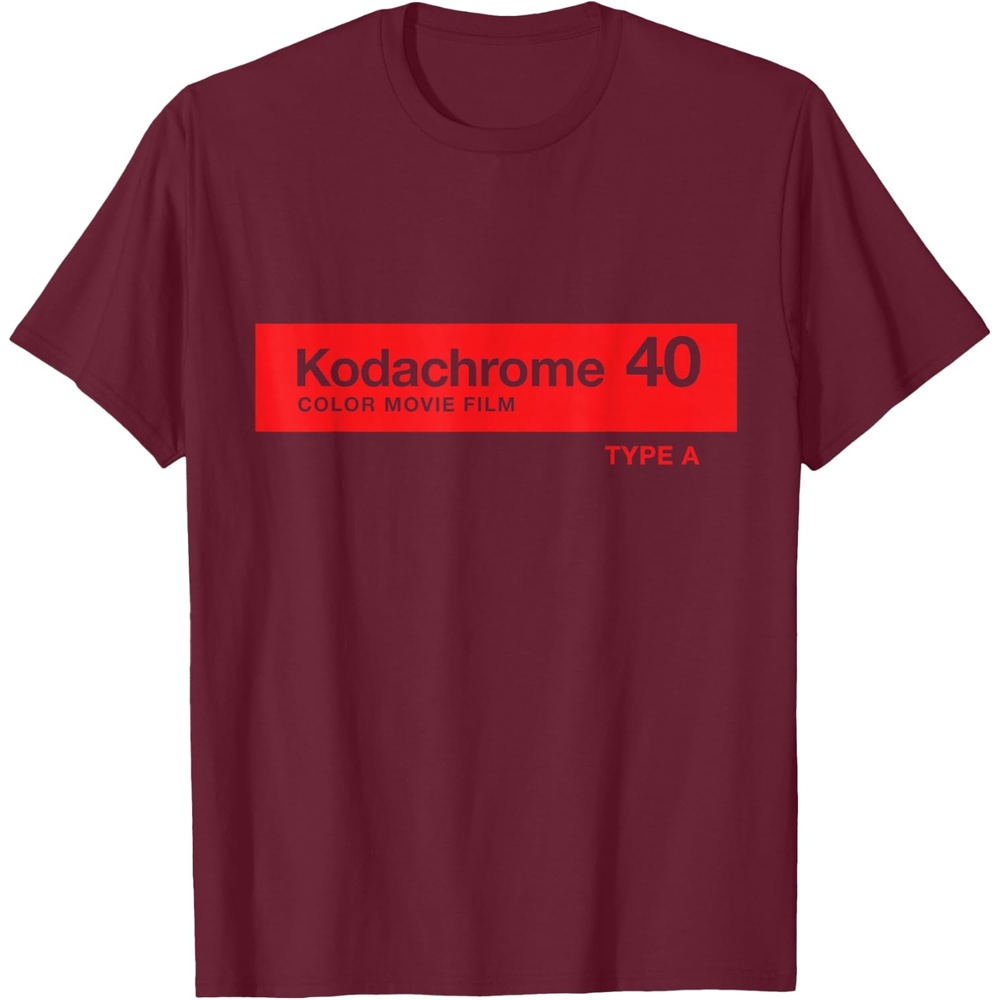 image:imageKodak Kodachrome 40 TShirtBurgundy