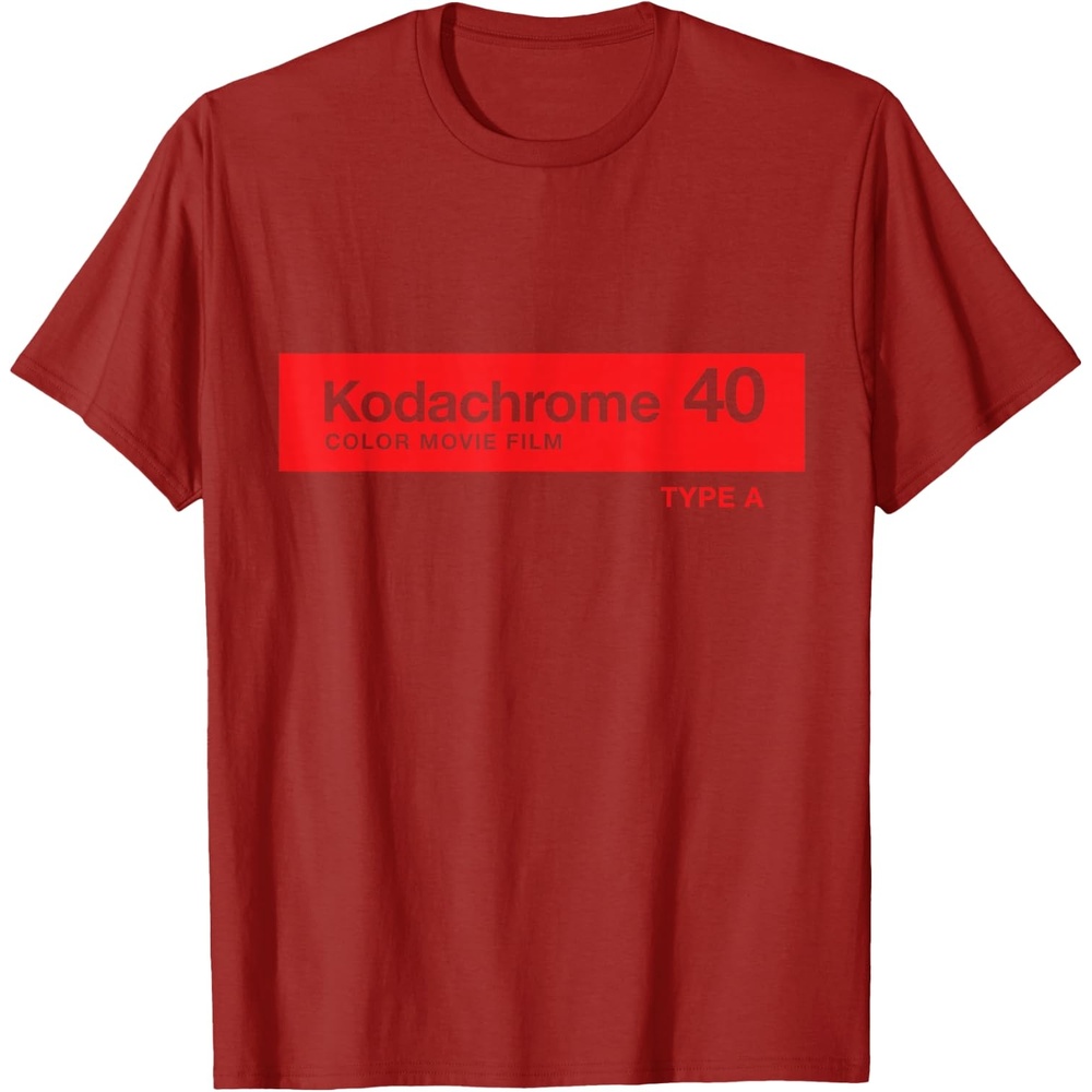 image:imageKodak Kodachrome 40 TShirtCranberry Red