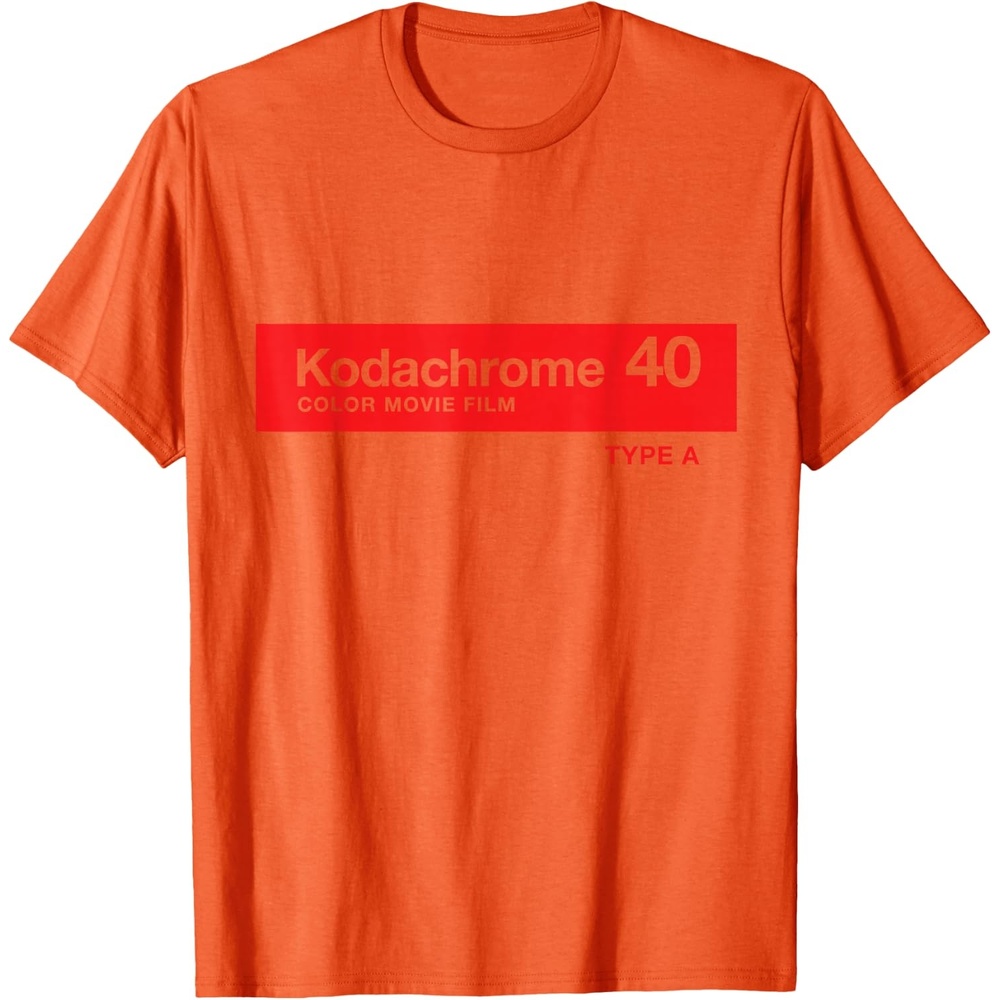 image:imageKodak Kodachrome 40 TShirtOrange