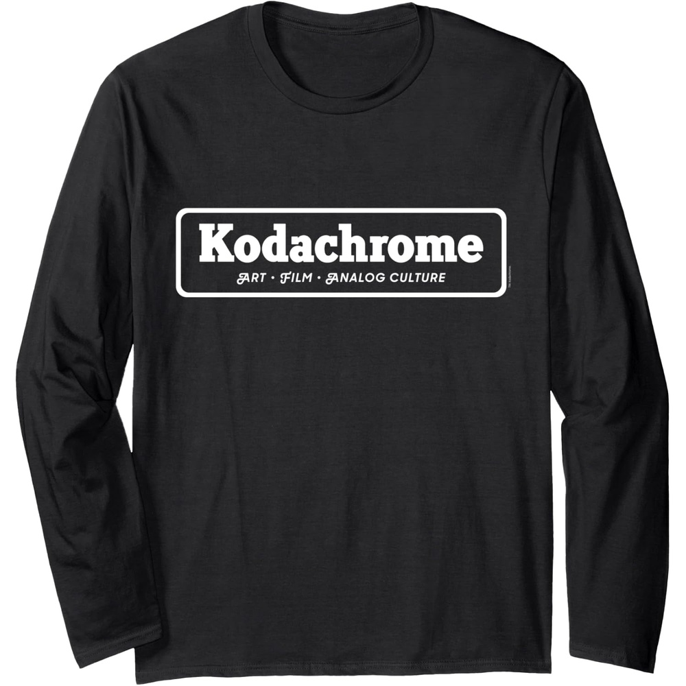 image:imageKodak Kodachrome Logo Design Long Sleeve TShirt Unisex Adult