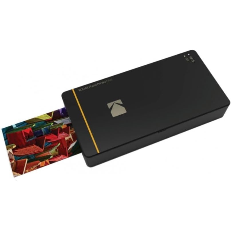 image:imageKodak Mini Portable Mobile Instant Photo Printer WiFi amp NFC Compatible Wirelessly Prints 21 x 34 Images Advanced DyeSub Printing Technology Black Compatible with Android amp iOS