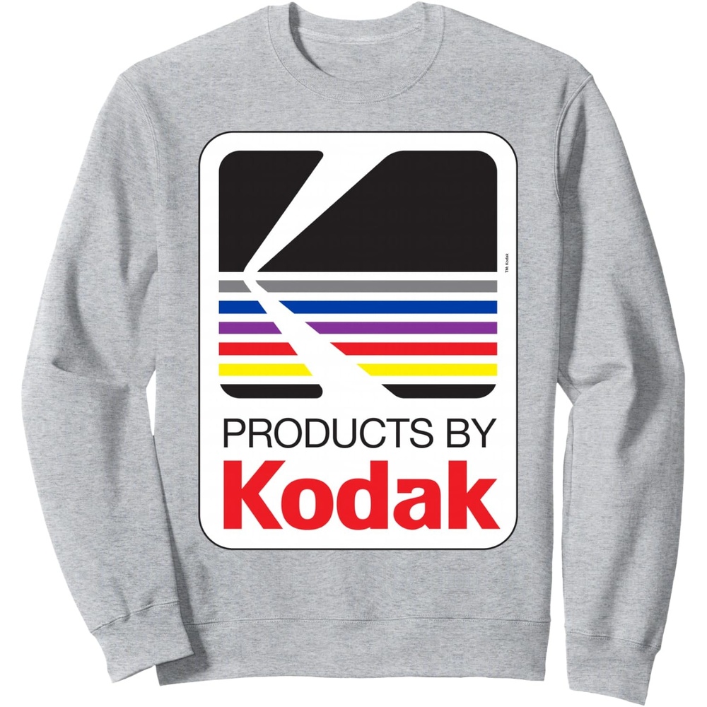 image:imageProducts By Kodak Vintage Logo SweatshirtHeather Grey