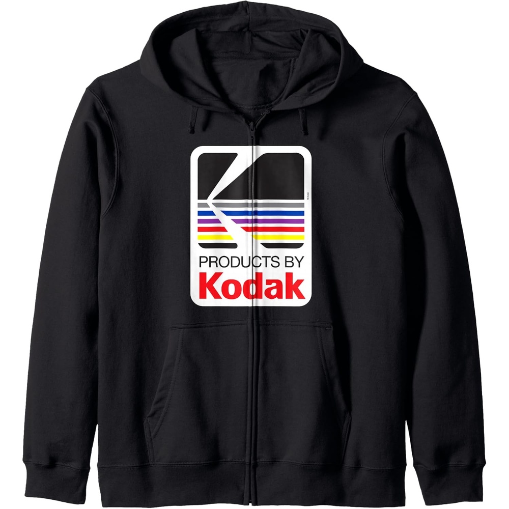 image:imageProducts by Kodak Vintage Logo Zip HoodieBlack
