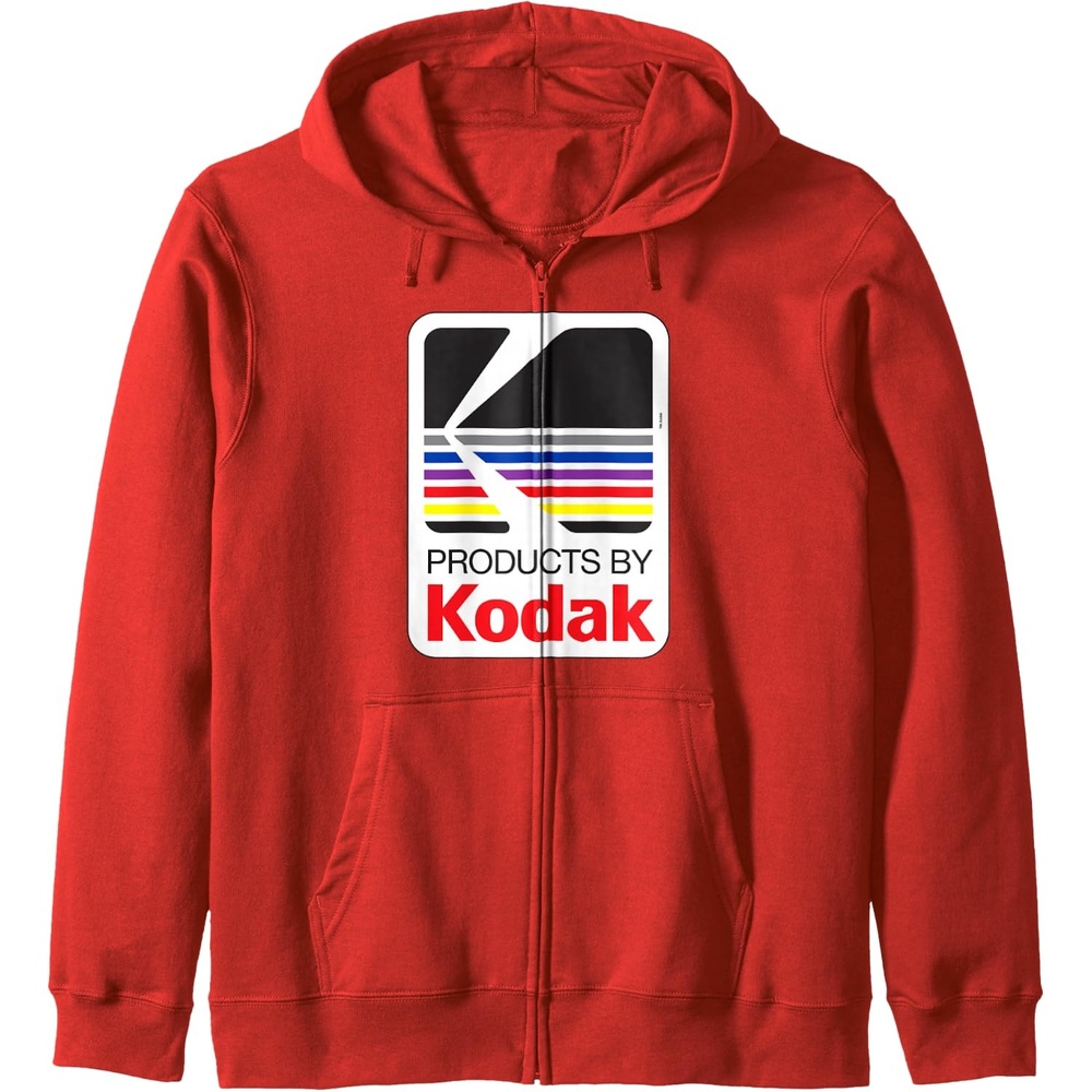 image:imageProducts by Kodak Vintage Logo Zip HoodieRed