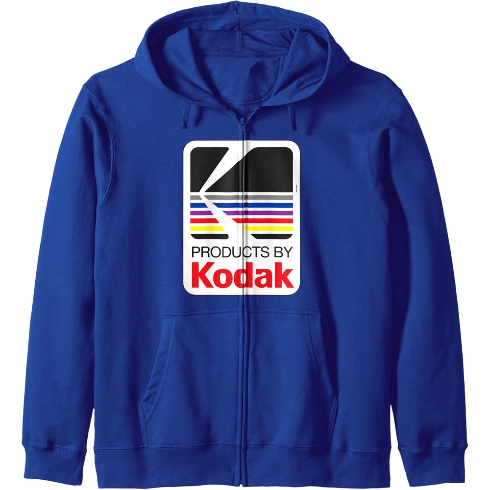 image:imageProducts by Kodak Vintage Logo Zip HoodieRoyal Blue
