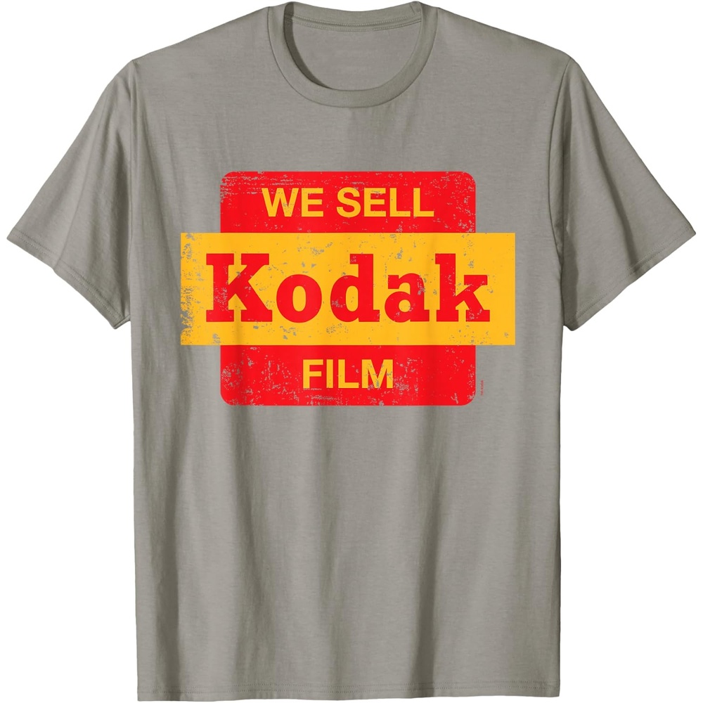 image:imageVintage We Sell Kodak Film Retail Sign Design TShirt SmallSlate Grey