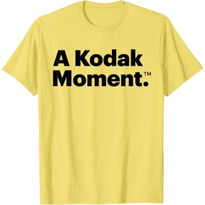 A Kodak Moment T-Shirt(Lemon Yellow)