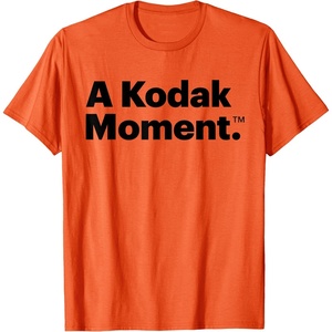 A Kodak Moment T-Shirt(Orange)