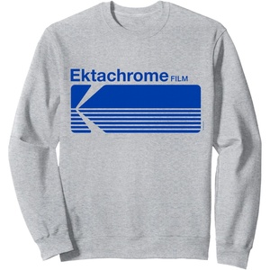 Ektachrome Film Vintage Logo Sweatshirt(Heather Grey)