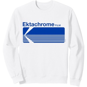 Ektachrome Film Vintage Logo Sweatshirt(White)