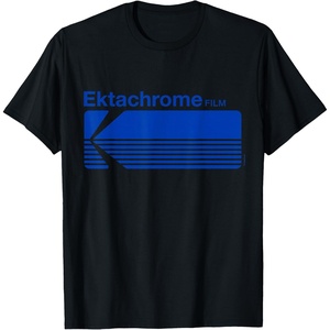 Ektachrome Film Vintage Logo T-Shirt(Black)
