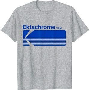 Ektachrome Film Vintage Logo T-Shirt(Heather Grey)