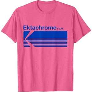 Ektachrome Film Vintage Logo T-Shirt(Pink Heather)