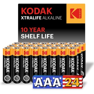 KODAK AAA Alkaline Batteries (60 Pack) Triple A Battery, LR03, 1.5V(24 x AAA Batteries)