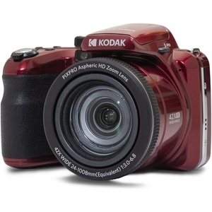 KODAK PIXPRO AZ425 20MP Digital Camera, 42x Optical Zoom, OIS, Red(Red)