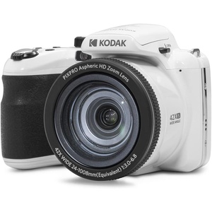 KODAK PIXPRO AZ425 20MP Digital Camera, 42x Optical Zoom, OIS, Red(White)