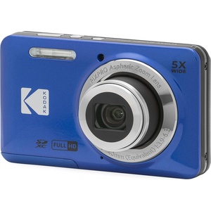 KODAK PIXPRO FZ55 16MP Compact Digital Camera, 5X Optical Zoom, Blue(Blue)
