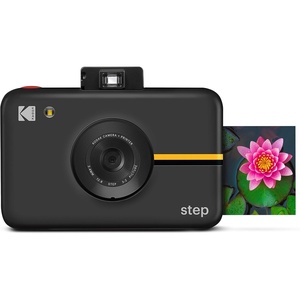 KODAK Step Instant Camera With 10MP Image Sensor, Zink Zero Ink Technology (White) Bundle: Photo Album, Case, 20 Pack Zink Paper, Markers, Stickers(Black)