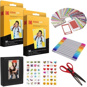 Kodak 2×3ʺ Premium Zink Paper 100 Pack Scrapbook Bundle