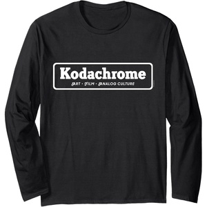 Kodak Kodachrome Logo Design Long Sleeve T-Shirt Unisex Adult